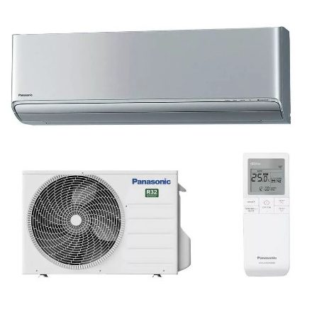 Panasonic XZ Etherea KIT-XZ35-ZKE oldalfali split klíma (3.5 kW) teljesítmény (ezüst)