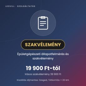 Épületgépészeti állapotfelmérés és szakvélemény