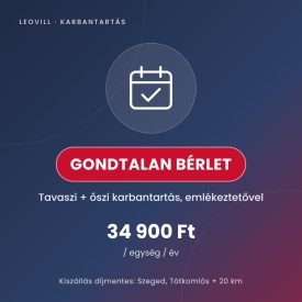 KLÍMA GONDTALAN – Éves karbantartási bérlet