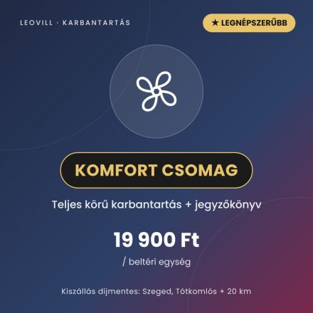 KLÍMA KOMFORT – Klímakarbantartás