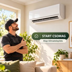 KLÍMA START csomag – alap klímatelepítés