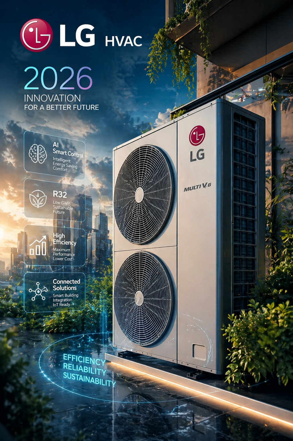 LG HVAC rendszerek 2026 – Mit jelent ez a gyakorlatban?
